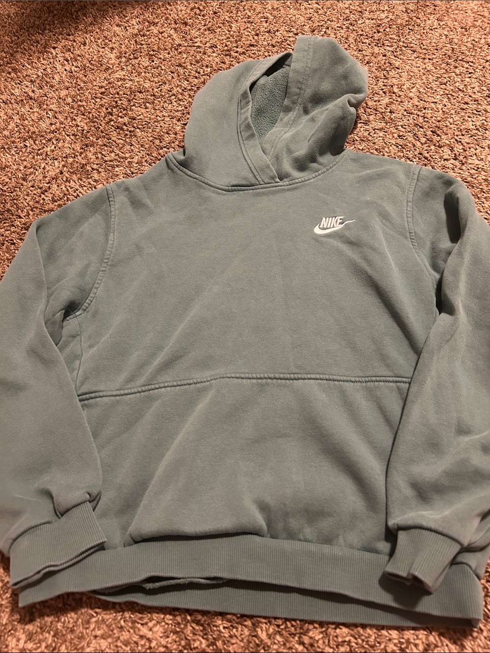 Nike Men's Hoodie - Sage Green